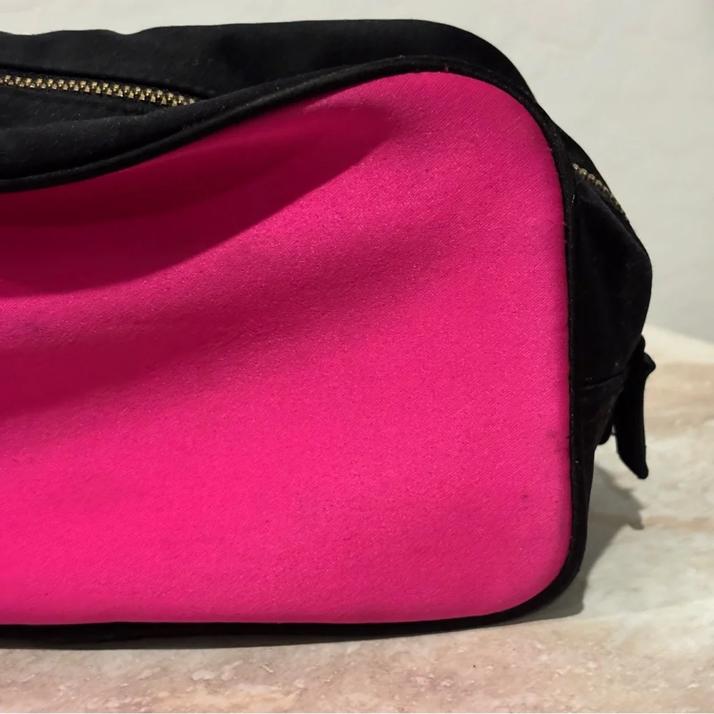 Prada parfums zip around cosmetic bag